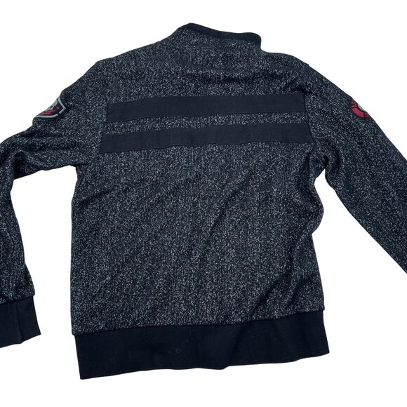 Affliction Black Premium Mens Zip-Up Jacket Size M - Picture 7 of 8